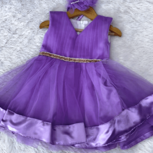 Purple colour frock collection : NZD-0027 - Image 1