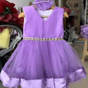 Purple colour frock collection : NZD-0027 - Image 2