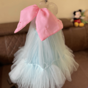 Sky blue colour frock collection : NZD-0080 - Image 2