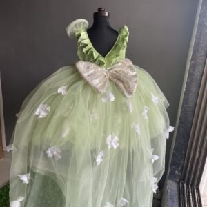 Green colour frock collection : NZD-00107 - Image 2