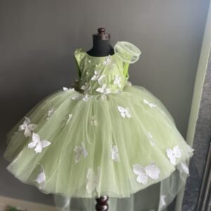 Green colour frock collection : NZD-00107 - Image 1