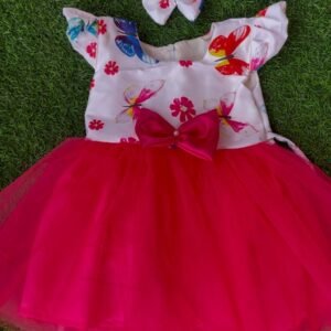 Butterfly Party wear frock collection | Birthday frock : NZD-0010240 - Image 1