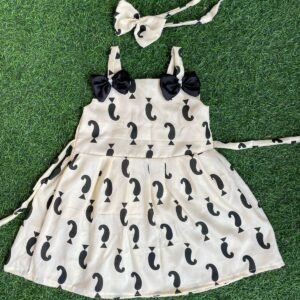 Daily wear frocks frock Item Nazdesign Cotton fabric : NZD-D00012388 - Image 1