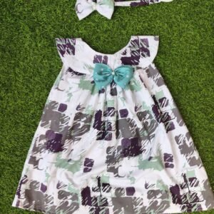 Daily wear frocks frock Item Nazdesign Cotton fabric : NZD-D00012409 - Image 1