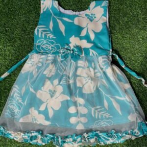 Cotton frock collection with Net layer | Daily wear frock : NZD-0010244 - Image 1