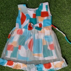 Cotton frock collection with Net layer | Daily wear frock : NZD-0010248 - Image 1