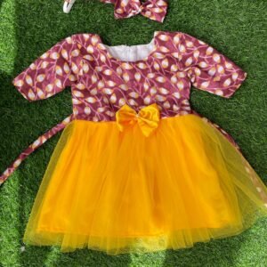 Cotton frock collection with Net layer | Daily wear frock : NZD-0010251 - Image 1