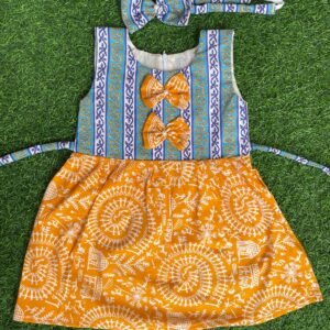Daily wear frocks frock Item Nazdesign Cotton fabric : NZD-D00012478 - Image 1