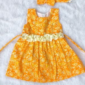 Daily wear frock Cotton fabric : NZD-D00012644