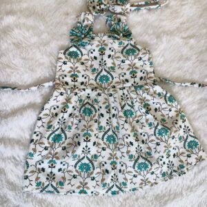 Daily wear frock Cotton fabric : NZD-D00012653
